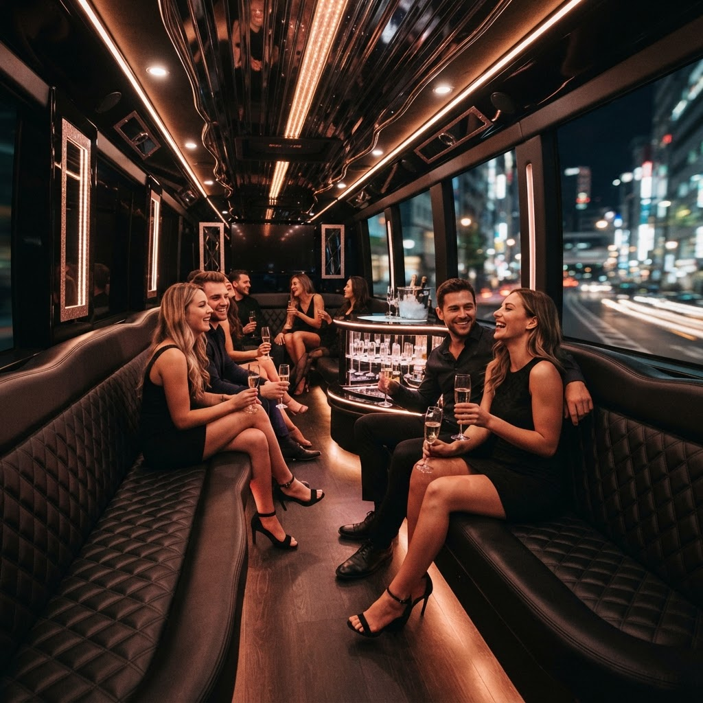 Luxury Party Bus
